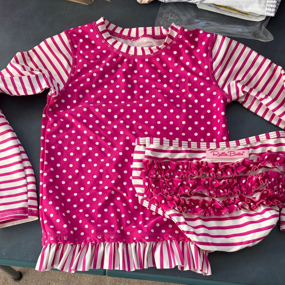 RuffleButts 2 piece